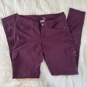 Athleta Women's Deep Purple Skinny cargos